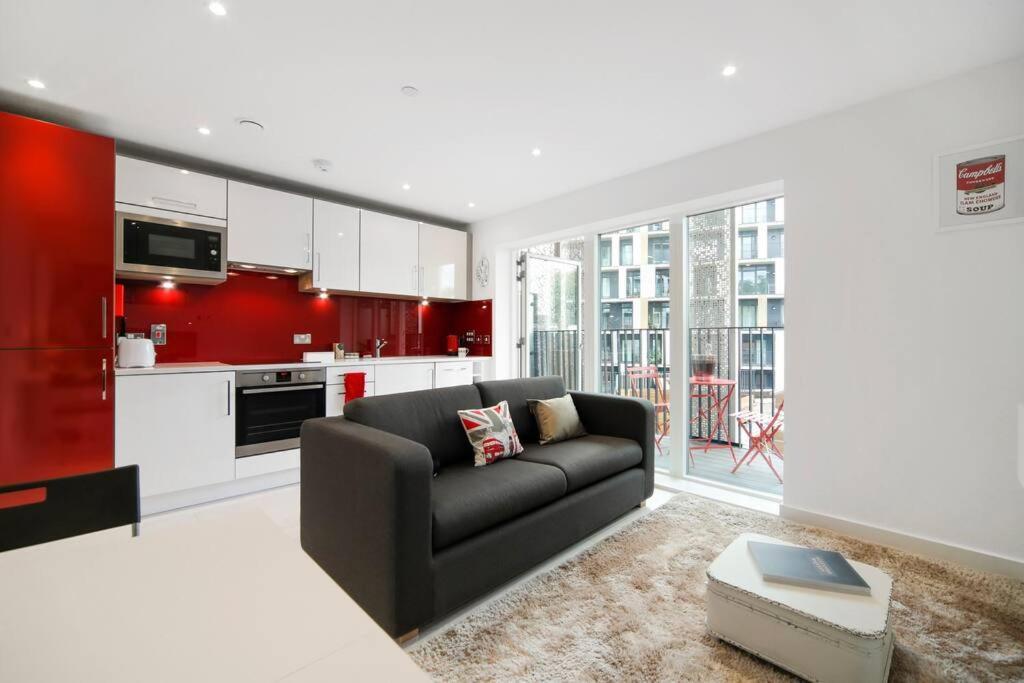 Cool Dalston Studio With Balcony And Gym Apartment London Ngoại thất bức ảnh