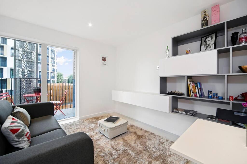 Cool Dalston Studio With Balcony And Gym Apartment London Ngoại thất bức ảnh