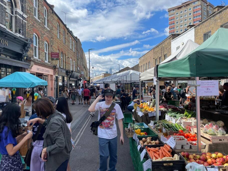 Cool Dalston Studio With Balcony And Gym Apartment London Ngoại thất bức ảnh